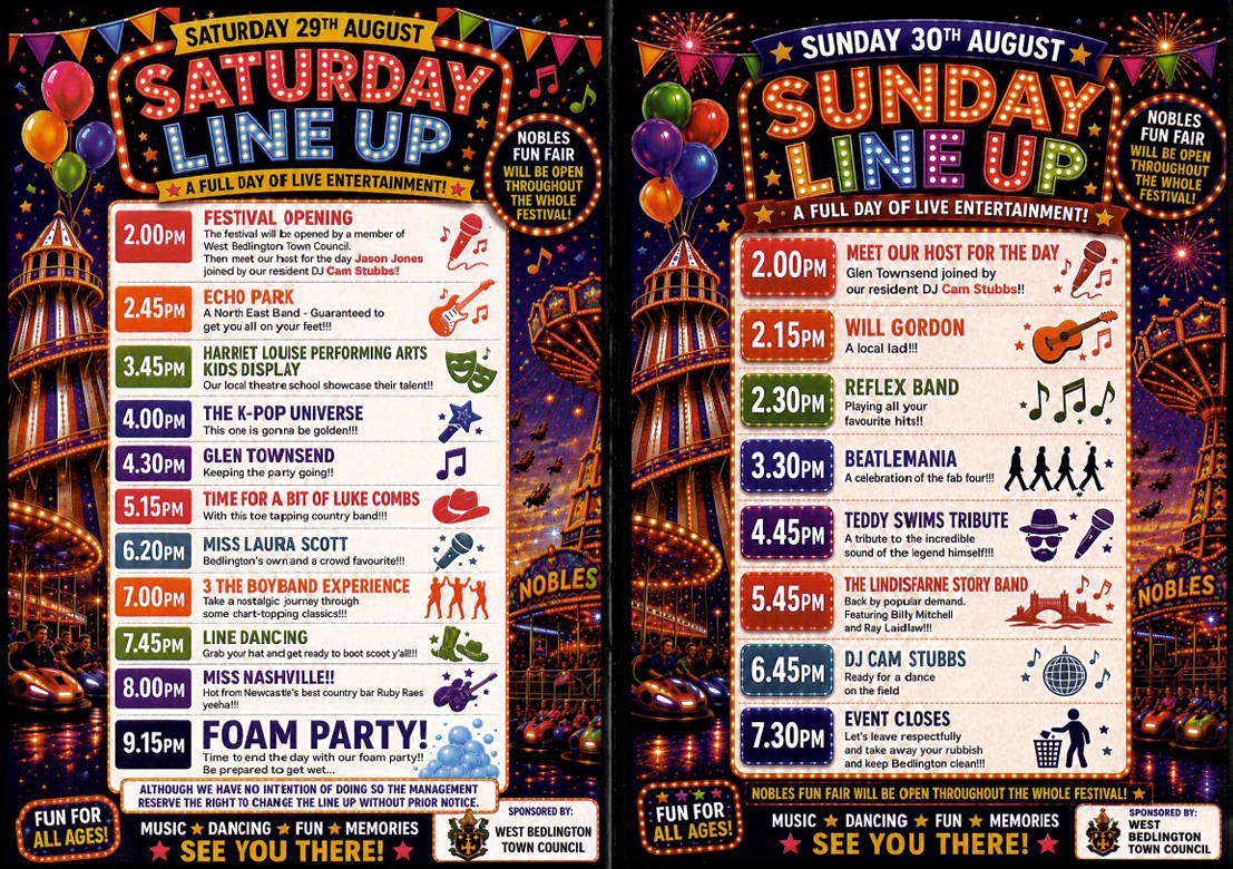 Bedlington's two-day festival